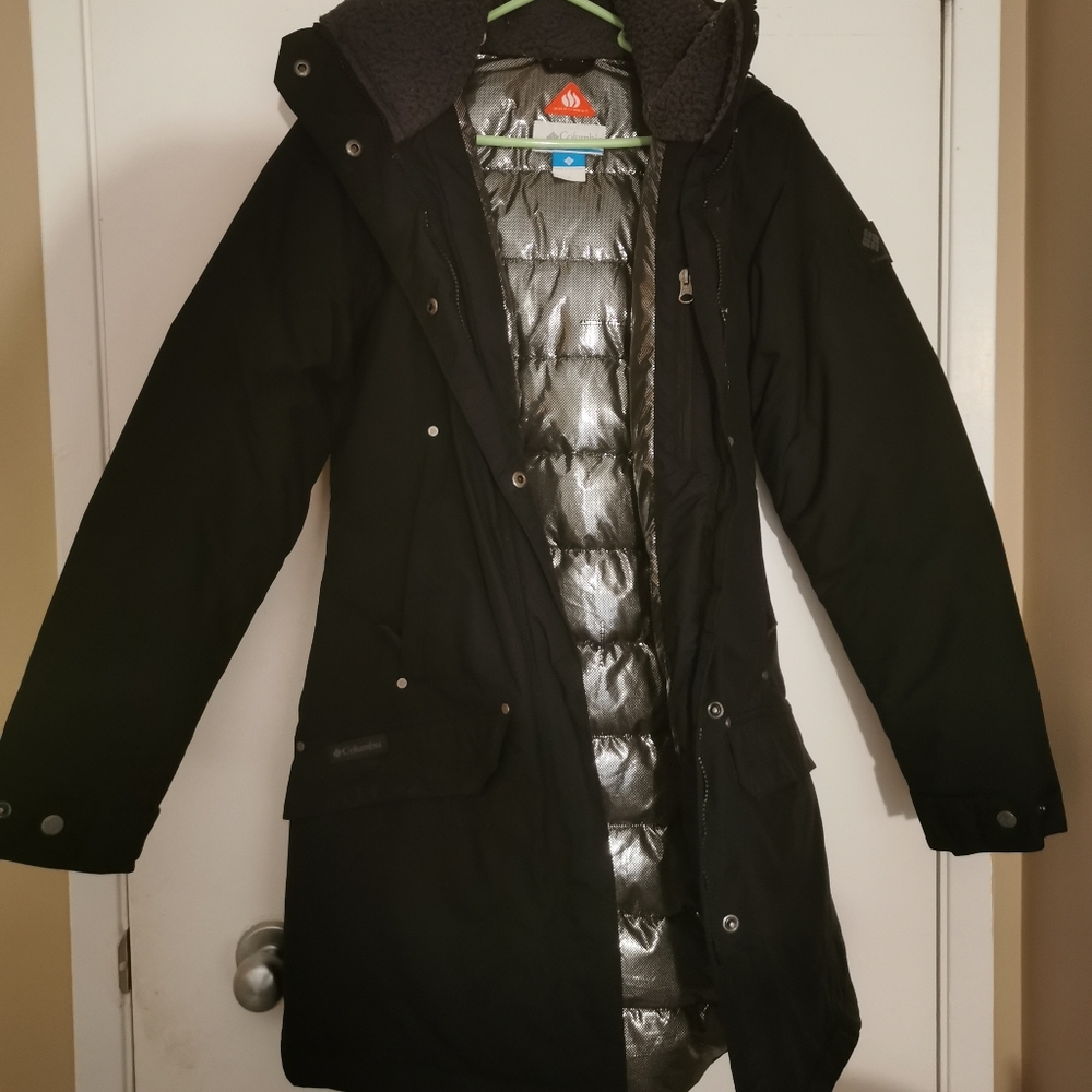 columbia omni-heat down coat